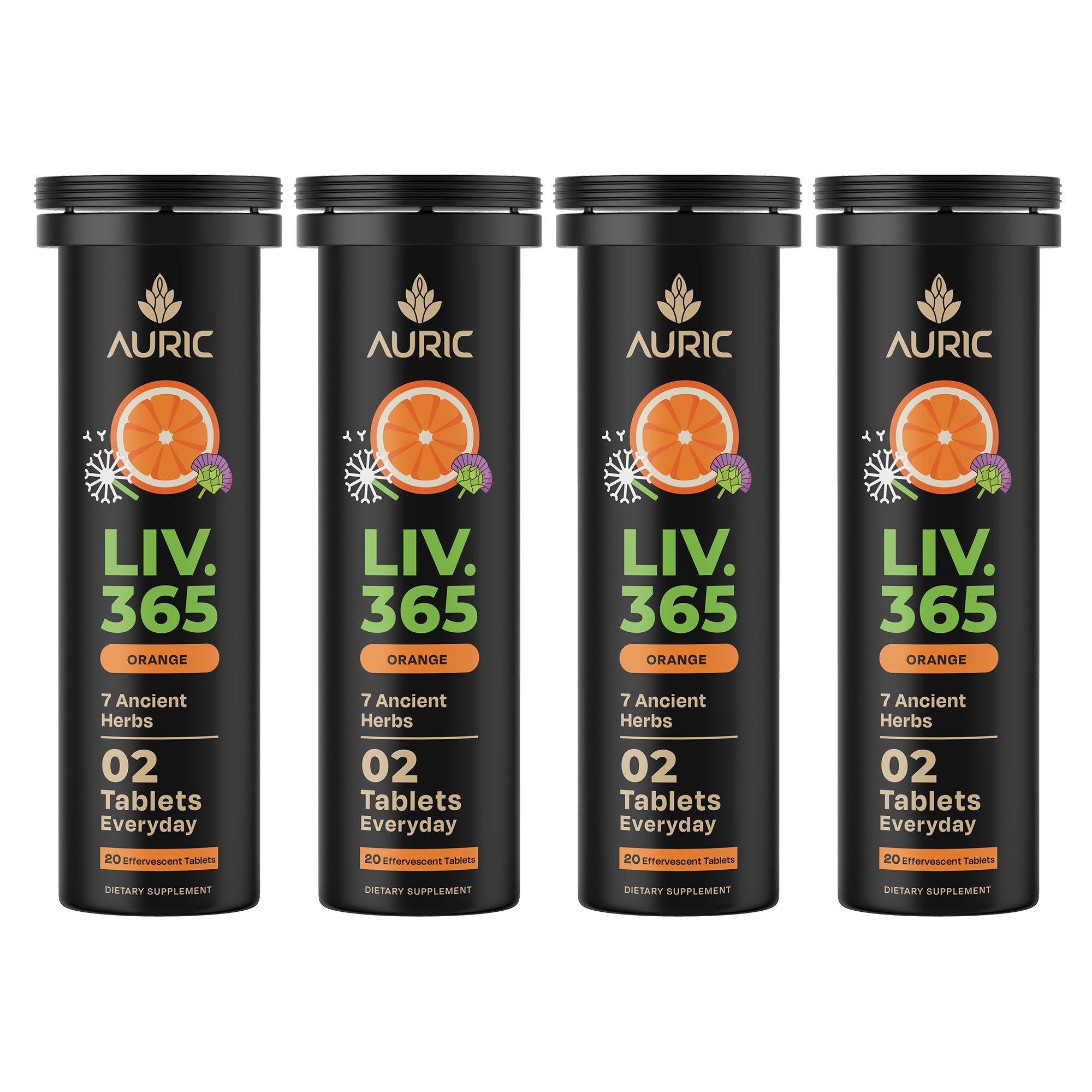 Auric Herbal Liver Support Supplement | Grocsy