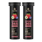 Auric Shine 365 Effervescent Tablets | Mixed Berries Flavour | Grocsy