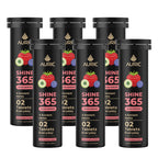 Auric Shine 365 Effervescent Tablets | Mixed Berries Flavour | Grocsy