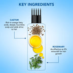 Botanic Hearth 100% Pure Rosemary Castor Oil for Hair Growth | Grocsy
