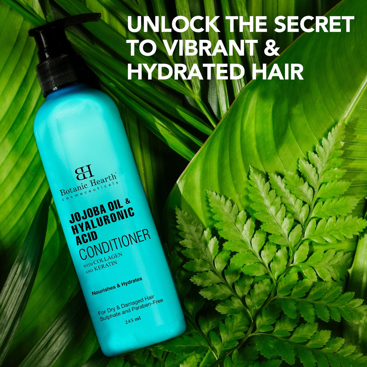 Botanic Hearth Jojoba Oil & Hyaluronic Acid Conditioner | Grocsy