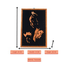 Sowpeace Terracotta light and shadow wall art | Grocsy