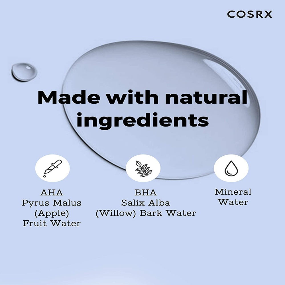 Cosrx AHA/BHA Clarifying Treatment Toner - Korean Skincare | Grocsy