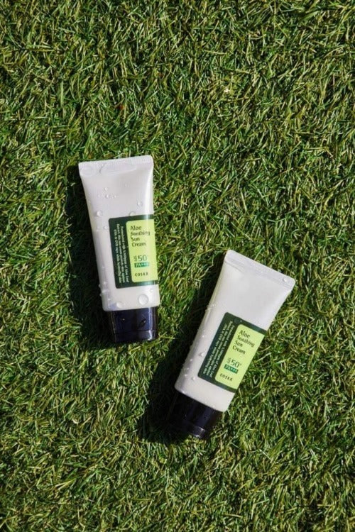 Cosrx Aloe Soothing SPF 50 PA+++ Sun Cream - Korean Skincare | Grocsy