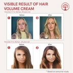 Ivory Natural Hair Volume Cream For Thicker, Fuller Looking Hair | Grocsy
