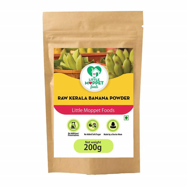 Little Moppet Foods Raw Kerala Banana Powder | Grocsy