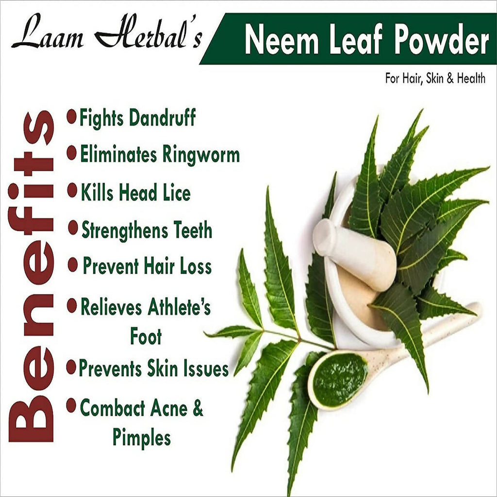 Laam Herbal's Rose Petal, Orange Peel, Multani Mitti, Aloe Vera, Neem Leaf, Sandalwood Powder | Grocsy