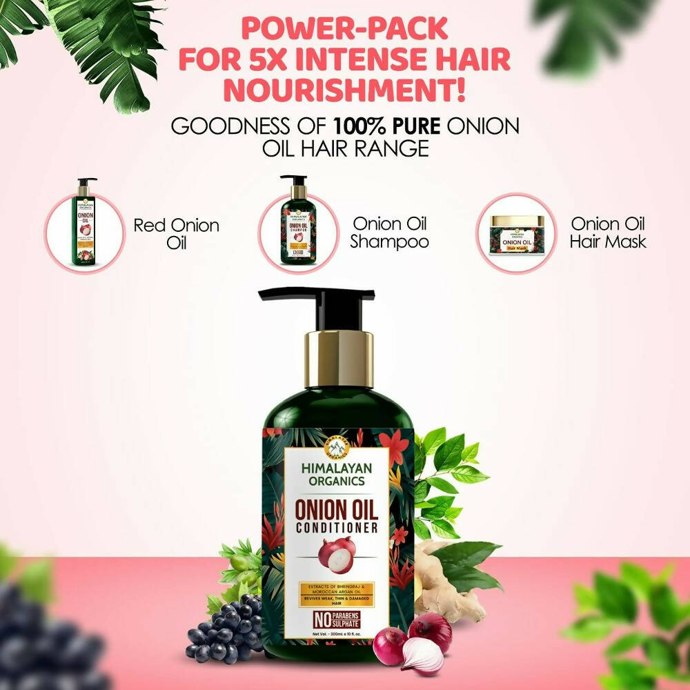 Himalayan Organics Onion Oil Conditioner | Grocsy