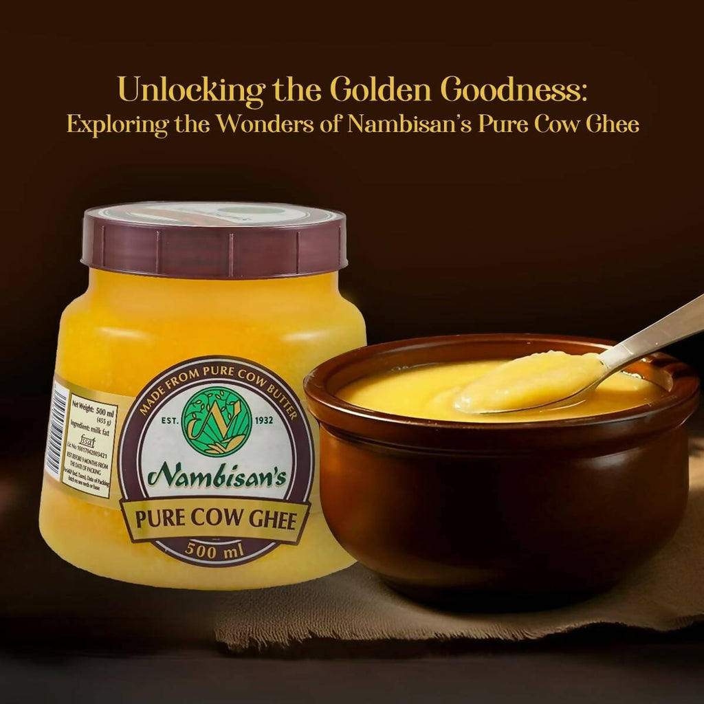 Nambisan'S Pure Cow Ghee | Natural and Organic Ghee | Desi Cow Ghee | Grocsy