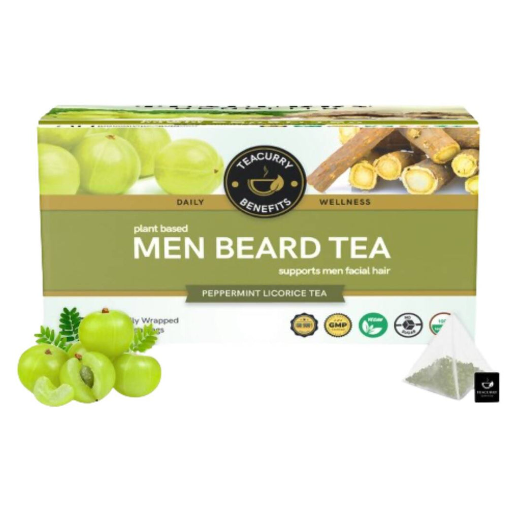 Teacurry Beard Tea Bags | Grocsy