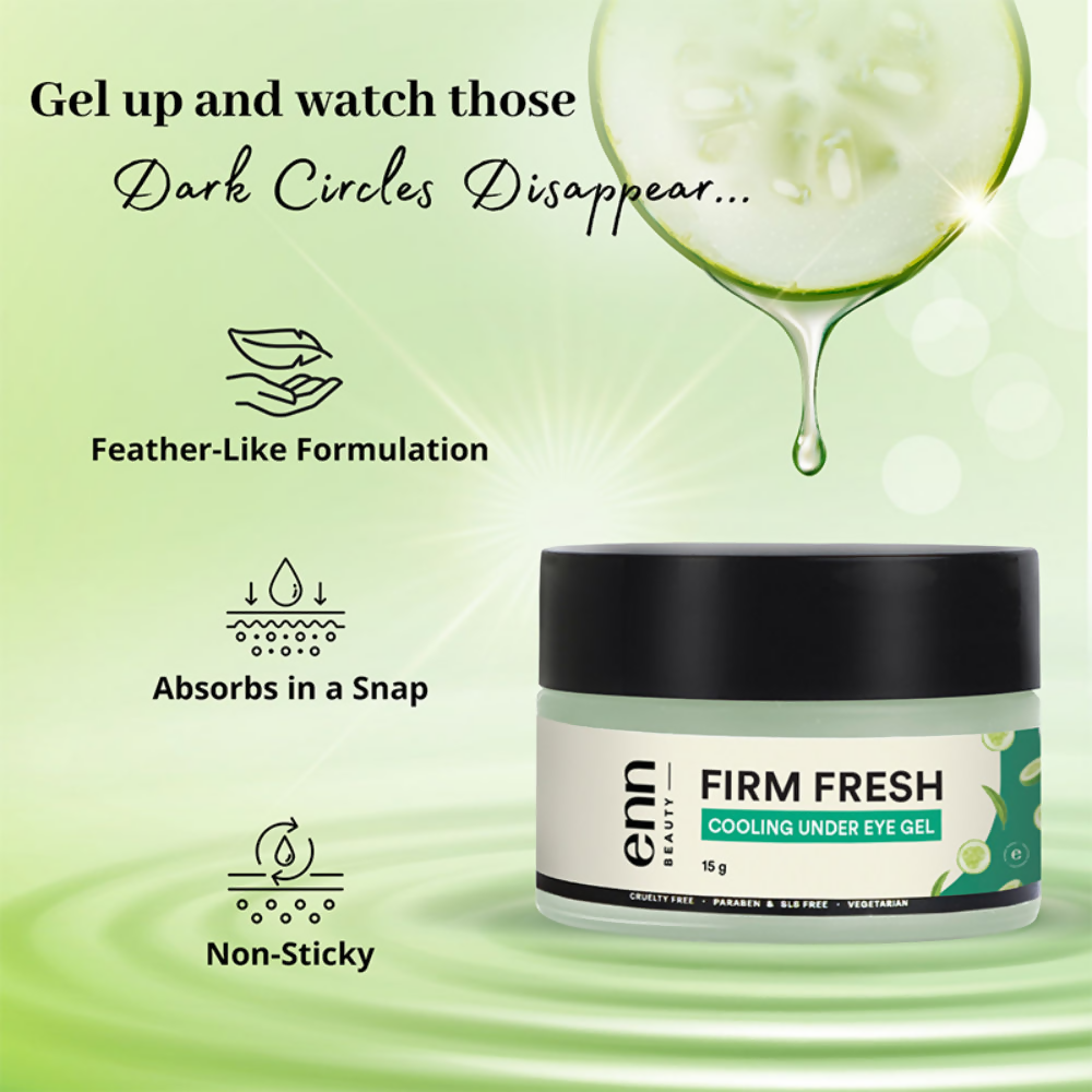 Enn Under Eye Gel Cream For Instant Depuffs | Grocsy