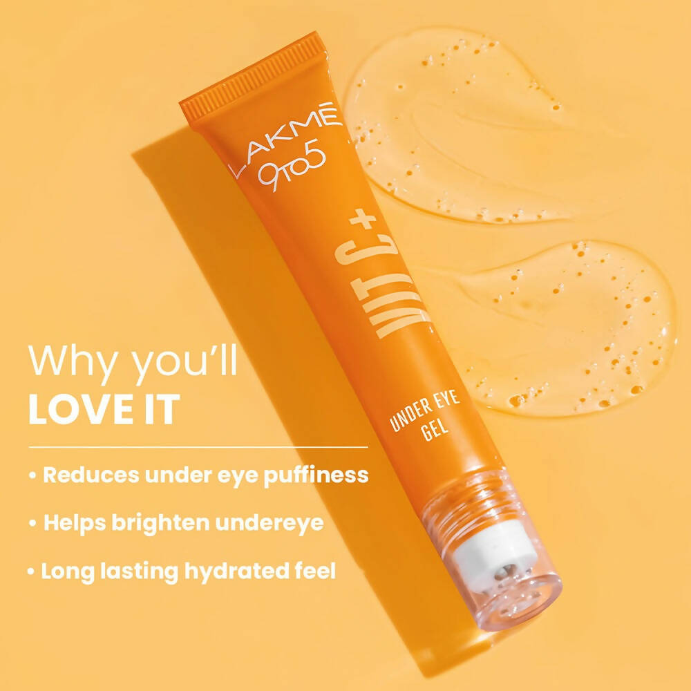 Lakme 9 To 5 Vit C+ Under Eye Gel | Grocsy