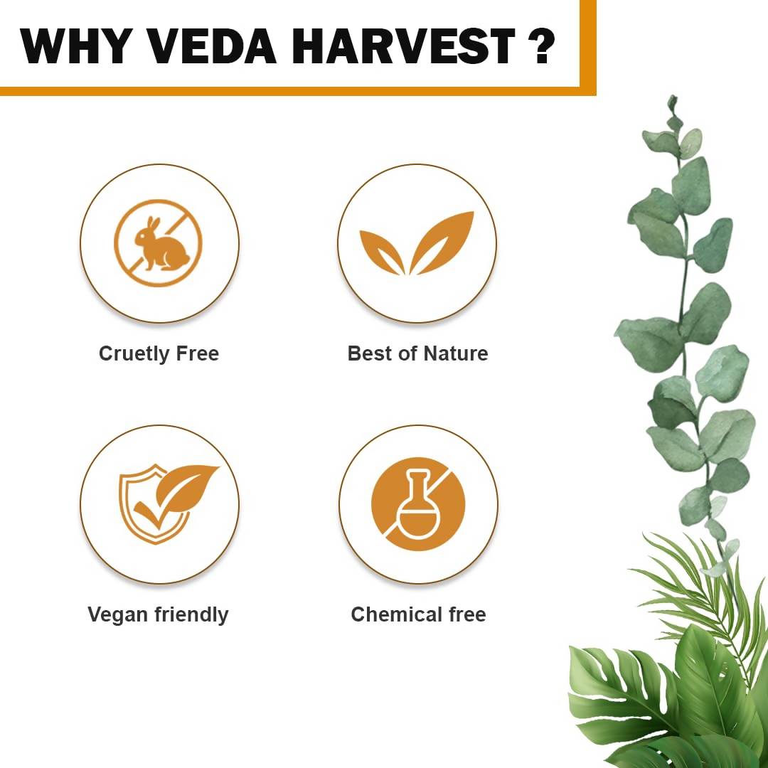 Veda Harvest Orange Peel Powder For Skin Lightening Face Pack | Grocsy