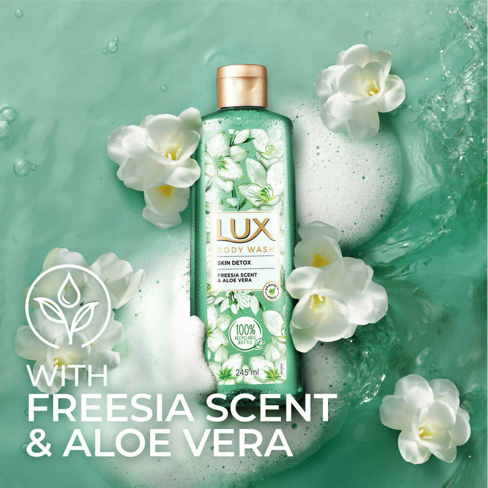 Lux Skin Detox Body Wash with Freesia Scent & Aloe Vera | Grocsy