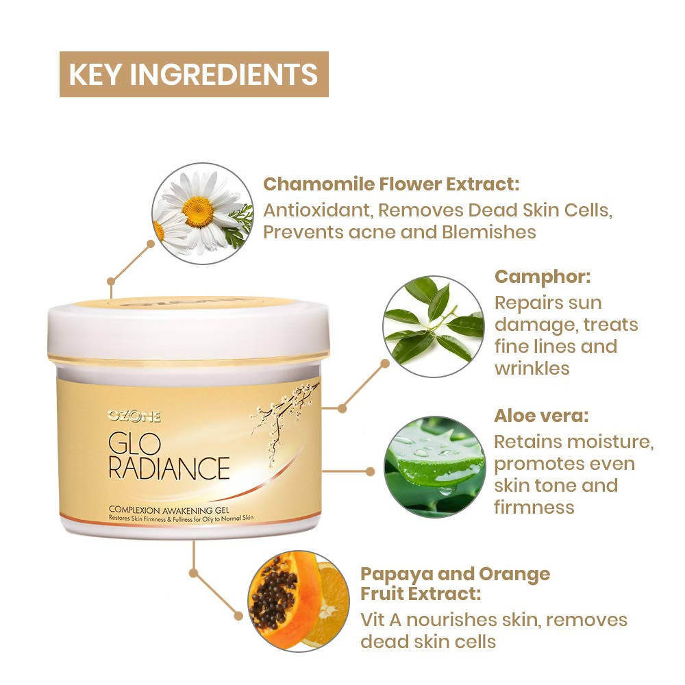 Ozone Glo Radiance Complexion Enhancing Gel | Grocsy