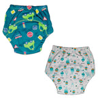 Kindermum Cotton Padded Pull Up Training Pants/Padded Underwear For Kids Sweet Treat & Transport-Set of 2 pcs | Grocsy