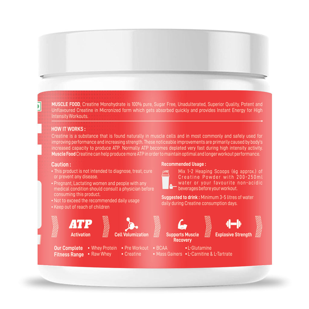 Dr Morpen Creatine Monohydrate Powder | Grocsy