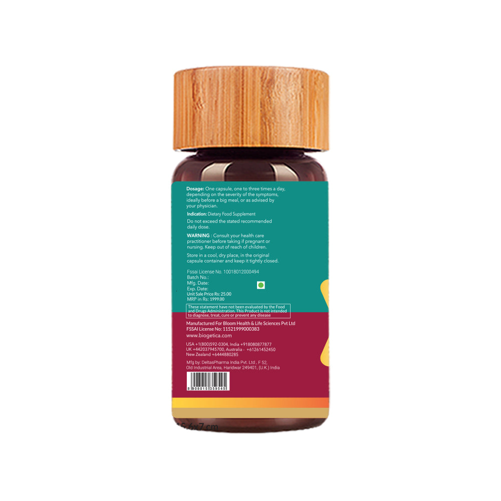 Biogetica Cronisol-D Capsules (Pain & Synapses Care) | Grocsy