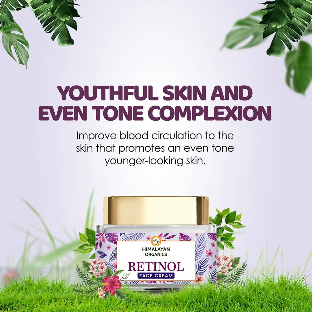 Himalayan Organics Retinol Face Cream | Grocsy