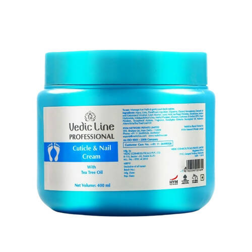 Vedic Line Cuticle & Nail Cream with Tea Tree Oil | Grocsy