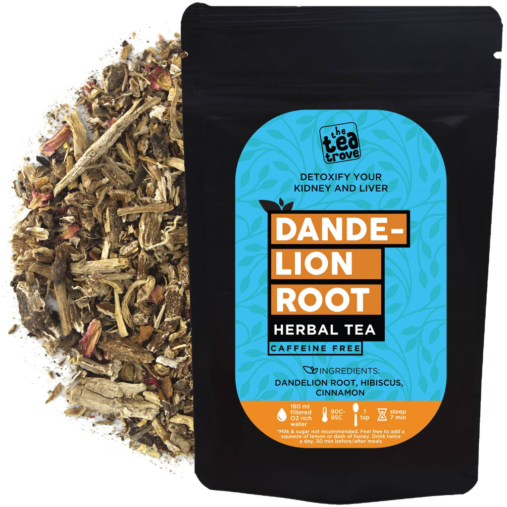 The Tea Trove - Dandelion Root Herbal Tea | Grocsy