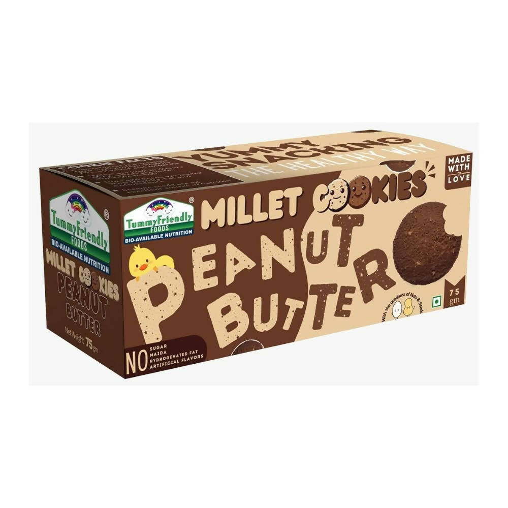 TummyFriendly Foods Peanut Butter Millet Cookies | Grocsy