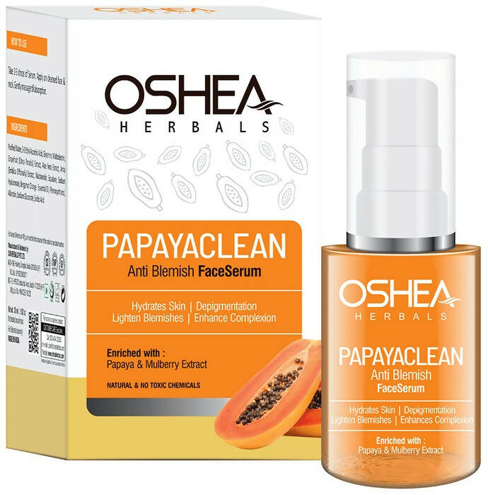 Oshea Herbals Papayaclean Anti Blemishes Face Serum | Grocsy