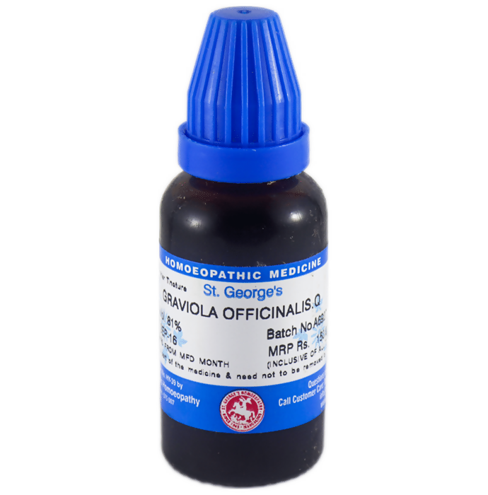 St. George's Homeopathy Graviola Officinalis Mother Tincture Q | Grocsy
