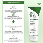 Bake 99% Pure Multi-Use Aloe Vera Gel for Face, Body & Hair | Grocsy
