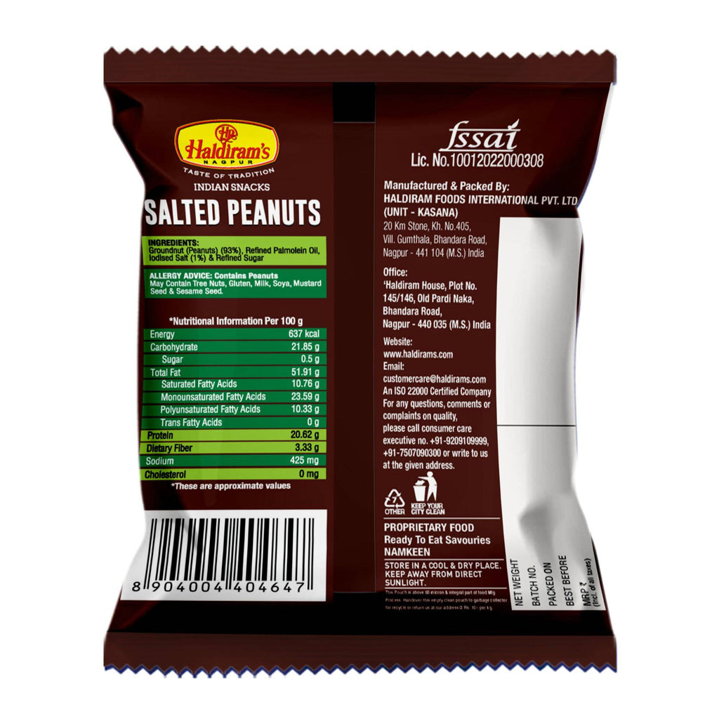 Haldiram's Classic Salted Peanuts | Grocsy