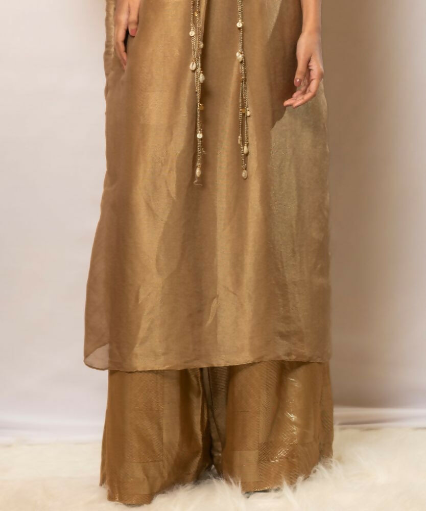 Timaraa Golden Hour Statement Kurta Set | Grocsy