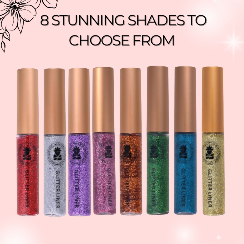 BOBI Glitter Eyeliner Red Diamond Sparkle Finish | Grocsy