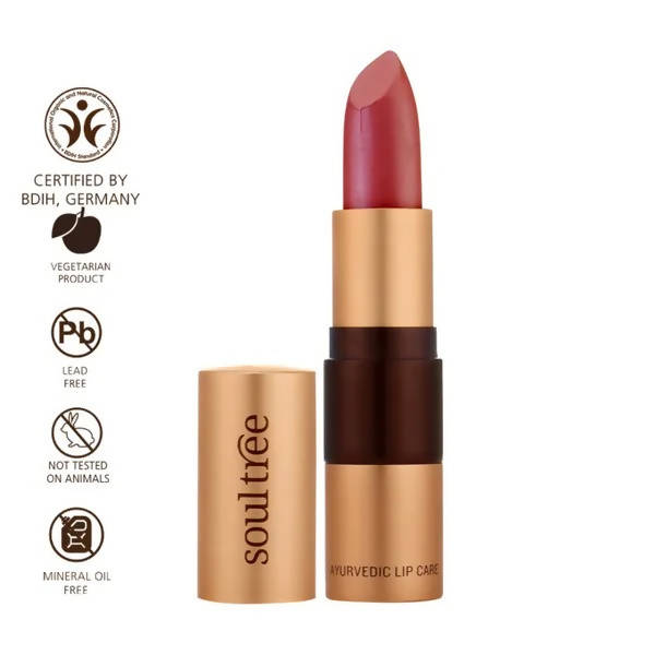 Soultree Ayurvedic Lipstick Candy Floss 636 | Grocsy