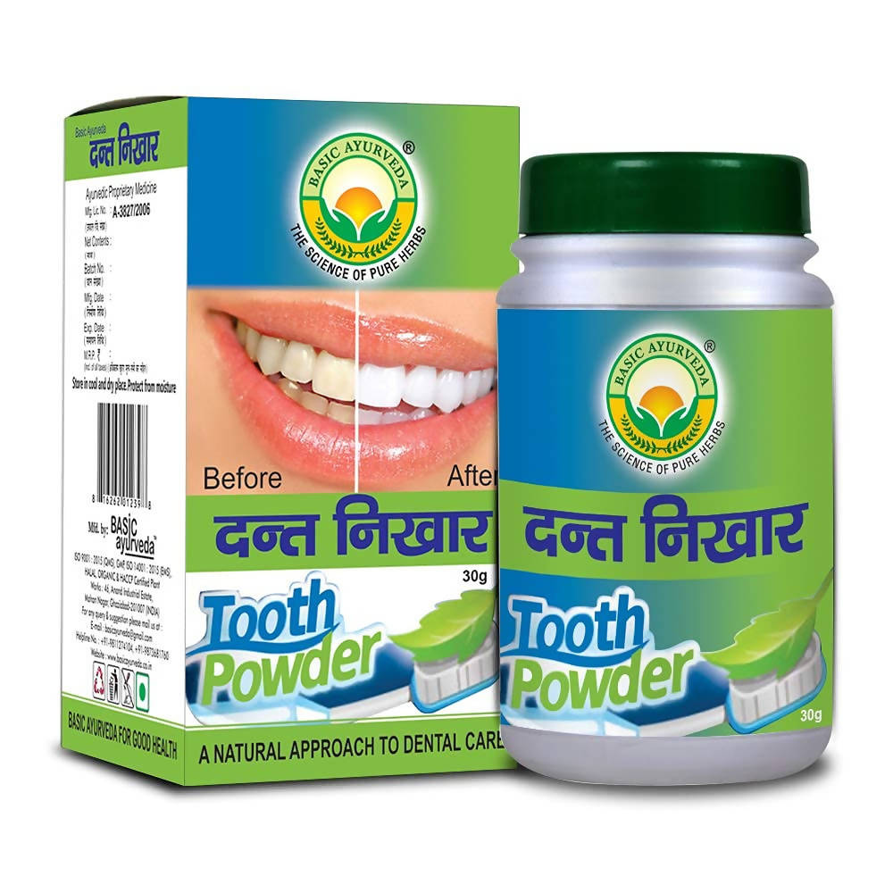 Basic Ayurveda Dant Nikhar Manjan | Grocsy