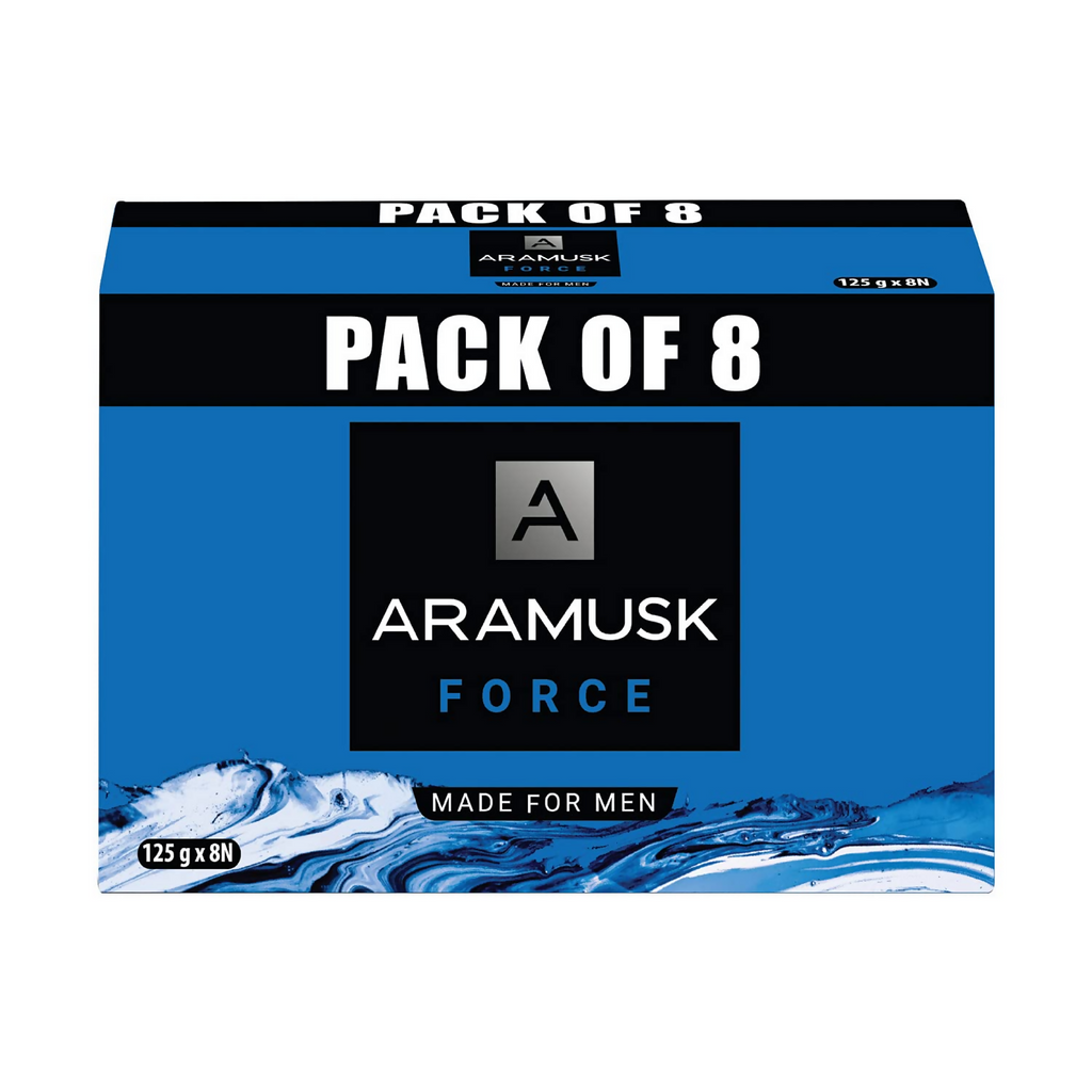 Aramusk Force Soap For Men - Refreshing Cool Feel | Grocsy