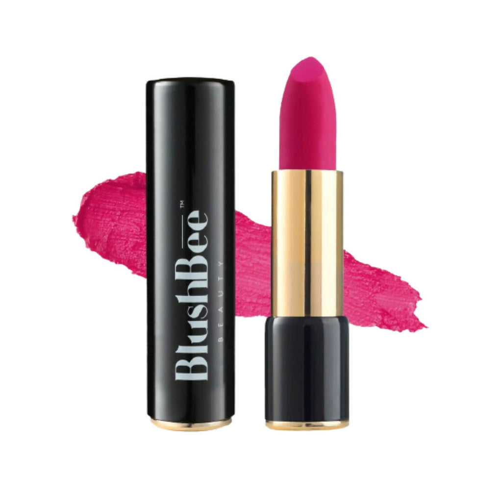 BlushBee Organic Beauty Lip Nourishing Vegan Lipstick - Velvety Rose | Grocsy