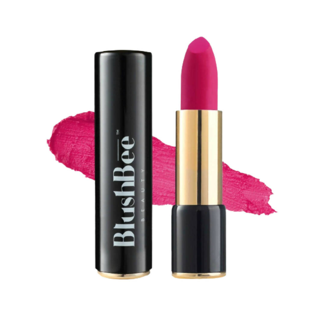 BlushBee Organic Beauty Lip Nourishing Vegan Lipstick - Velvety Rose | Grocsy