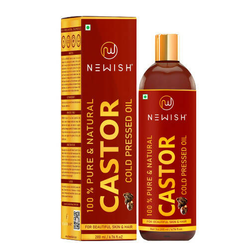 Newish Pure & Natural Castor Oil for Hair & Skin | Grocsy