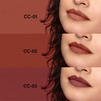 Baked Beauty My Crayon Cutting Chai Matte Lip Cream Lipsticks (Set of 3) | Grocsy