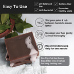 Soulflower Reetha Coconut Milk Hair Cleansing Bar | Grocsy