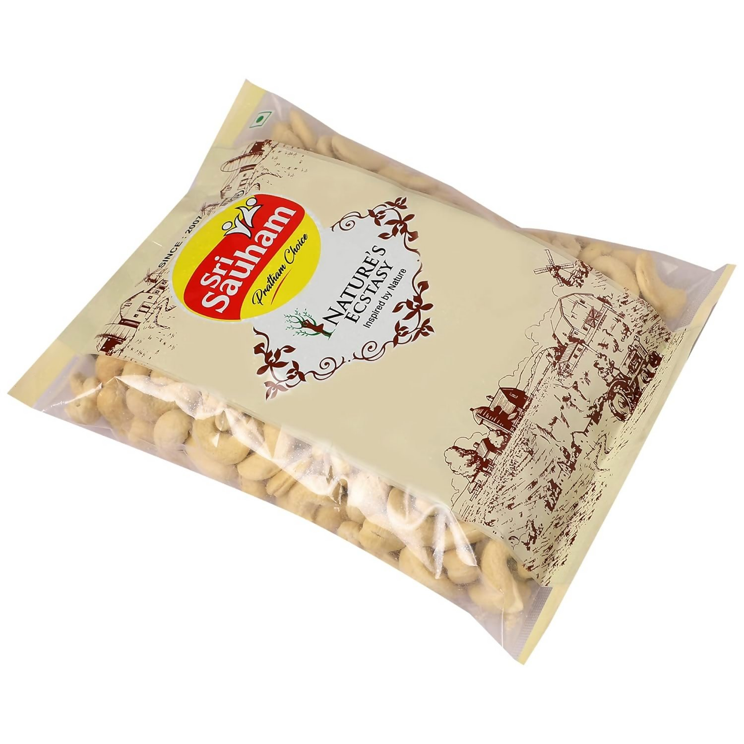 Sri Sauham Premium Dry Fruits – Natural Raw Cashew Nuts | Grocsy