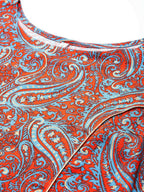 Ahalyaa Women's Traditional Wear Co-ods - Teal Blue | Grocsy