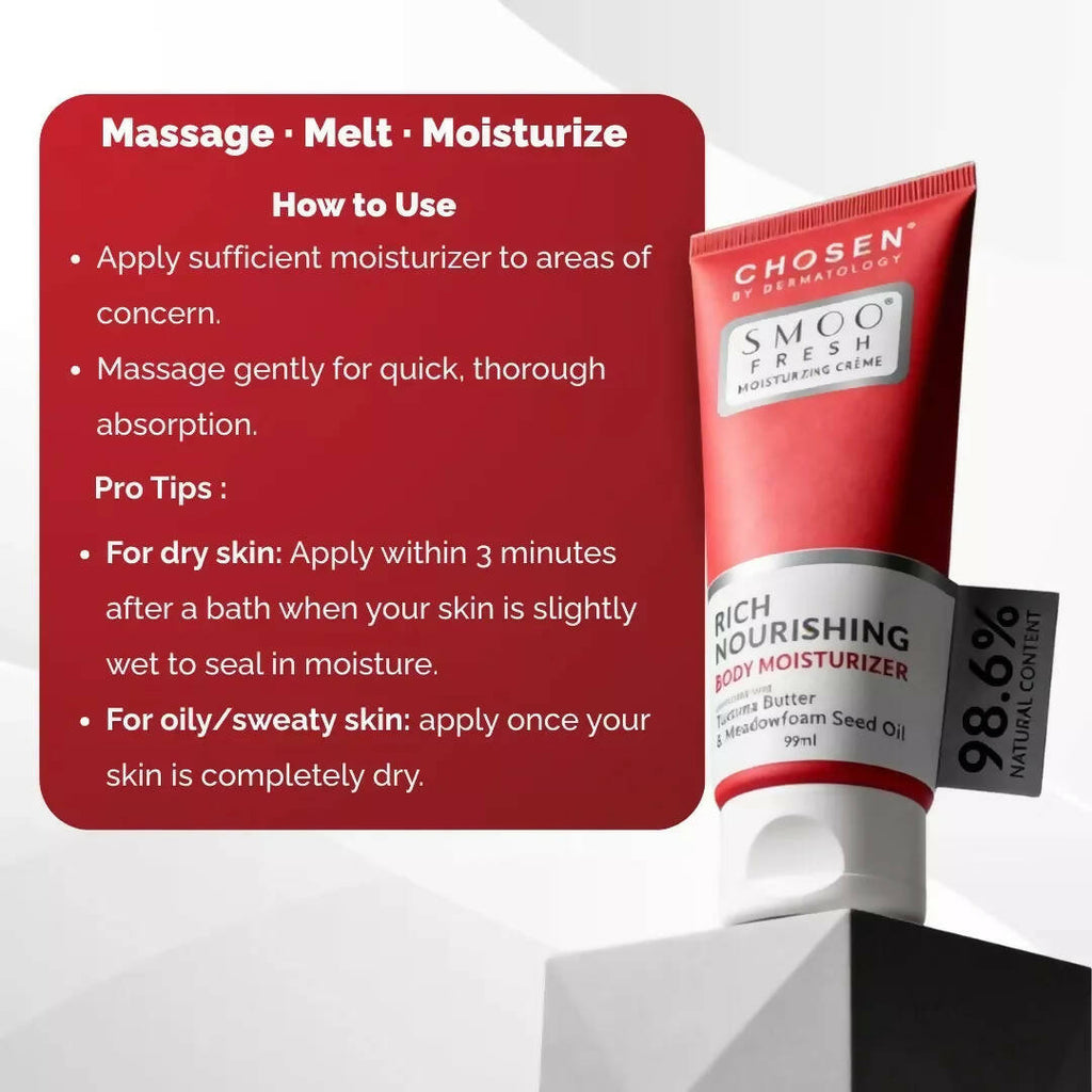 Chosen Smoo Moisturizing Crème Fresh For Body | Grocsy