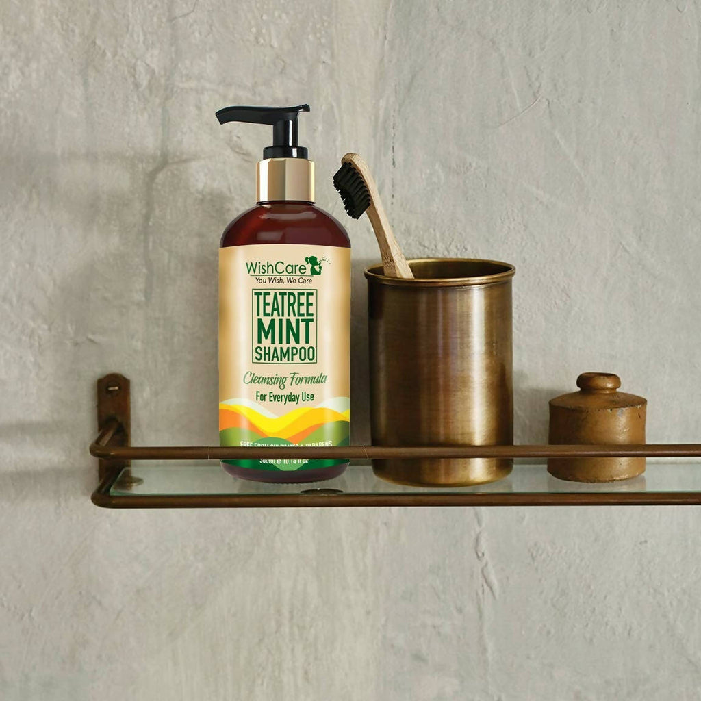 Wishcare Tea Tree Mint Shampoo | Grocsy