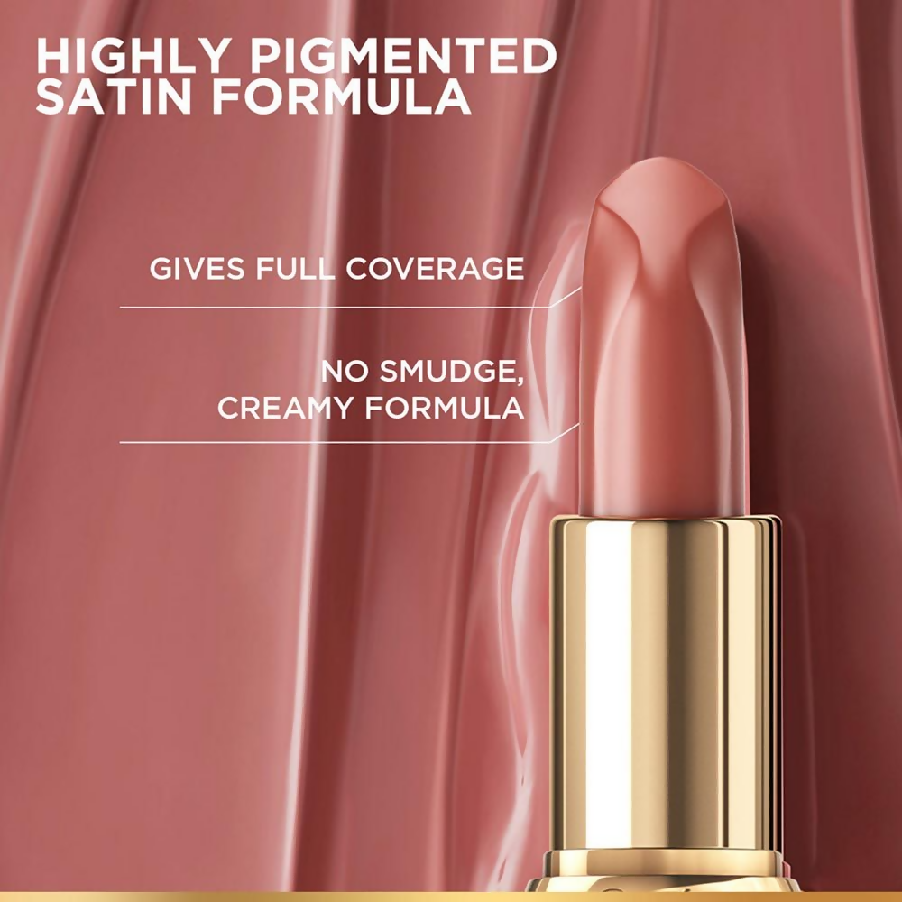 L'Oreal Paris Color Riche Satin Lipstick - 540 Nu Unstoppable | Grocsy
