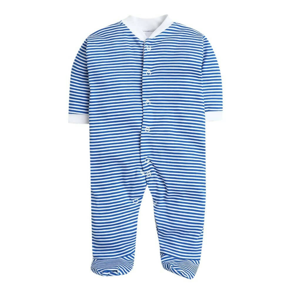 Daddy - G Rompers/Sleepsuits/Jumpsuit /Night Suits for New Born Babies - Royal Blue | Grocsy