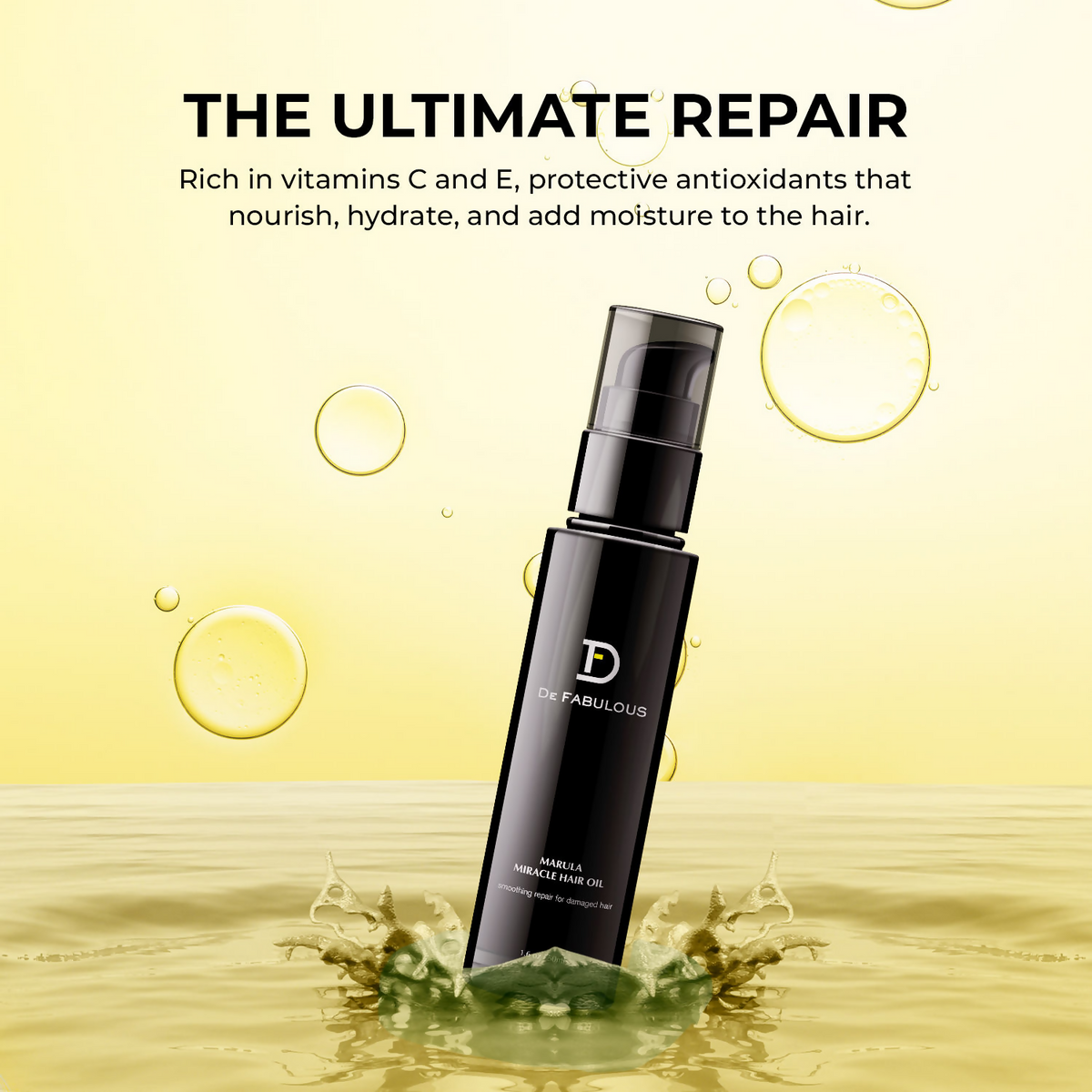 De Fabulous Marula Miracle Repair Oil | Grocsy