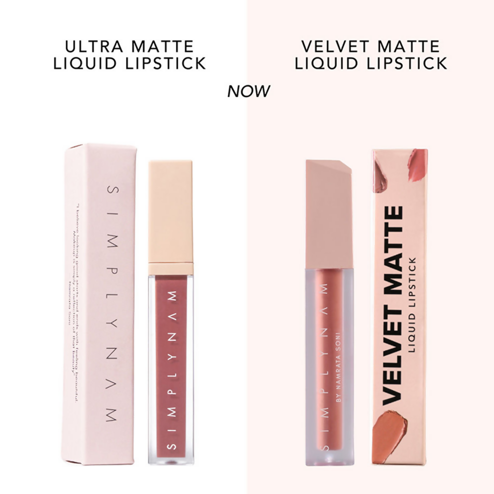 Simply Nam Velvet Matte Liquid Lipstick - Dolly | Grocsy