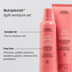Aveda Nutriplenish Light Hydration Conditioner for Dry & Frizzy Hair with Coconut Oil | Grocsy
