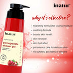 Inatur Pomegranate Shower Gel | Grocsy